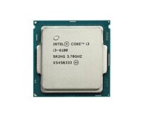 CPU Intel Core i3 6100 (3.70GHz, 3M, 2 Cores 4 Threads) – Cũ