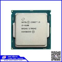 CPU Intel Core i3 6100 (3.7GHz, 2 Nhân 4 Luồng, 3MB Cache, Socket LGA 1151) | Cũ