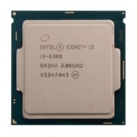 CPU Intel Core i3 6100 (3.80GHz, 4M, 2 Cores 4 Threads)