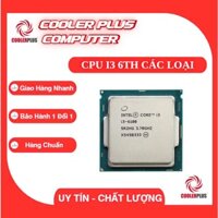 CPU Intel Core i3-6100 (3.7GHz, 2 nhân 4 luồng, 3MB Cache)