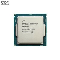 CPU Intel Core i3 6100 (3.70GHz, 3M, 2 Cores 4 Threads) TRAY chưa gồm Fan