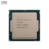 CPU Intel Core i3 6300 (3.80GHz, 4M, 2 Cores 4 Threads) Tray New chưa gồm Fan