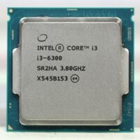 CPU Intel Core i3 6300 (2C4T/3.8GHz/4MB Cache/LGA 1151)