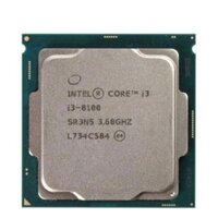CPU Intel Core i3 8100 | 3.60GHz, 6M, 4 Cores 4 Threads                       – TINHOCNGOISAO.COM