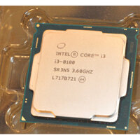 CPU INTEL CORE I3-8100 nonF (SK1151v2, 3.6GHz, 6MB, 4C/4T, LikeNew, KHÔNG FAN) – Bảo Hành 6TH