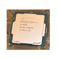 CPU Intel Core i3-8100