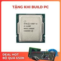 CPU INTEL CORE I5-11400F Tray (2.6GHZ TURBO UP TO 4.4GHZ, 6 NHÂN 12 LUỒNG, 12MB CACHE, 65W) - SOCKET INTEL LGA 1200