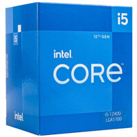 CPU Intel Core i5-12400 Upto 4.4Ghz, 6 nhân 12 luồng, 18MB Cache, 65W - Socket Intel LGA 1700 - Hàng Chính Hãng