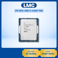 CPU Intel Core i5 12400F Tray New