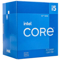 CPU Intel Core i5-12400F Upto 4.4Ghz, 6 nhân 12 luồng, 18MB Cache, 65W - Socket Intel LGA 1700 - Hàng Chính Hãng