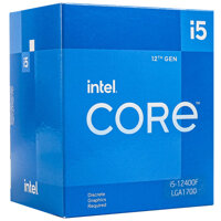 CPU Intel Core i5-12400F Upto 4.4Ghz, 6 nhân 12 luồng, 18MB Cache, 65W - Socket Intel LGA 1700 - Hàng Chính Hãng