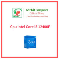 Cpu intel Core i5 12400F (2.5Ghz/6Nhân/12 Luồng/18MB/LGA 1700) - Hàng chính hãng - Bảo hành 36 Tháng