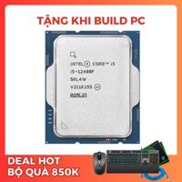 Cpu Intel Core I5-12400F(Up To 4.40GHz, 6 Nhân 12 Luồng,18MB Cache, Socket 1700, Alder Lake)Tray
