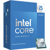 CPU Intel Core i5 14600KF (3.5GHz Turbo Up to 5.3GHz, 14 nhân 20 luồng, Cache 24MB, 125W) - Box công ty