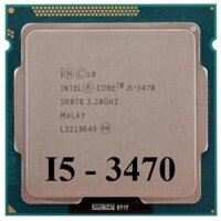 CPU Intel Core I5 3470 3.2 MHz Thế hệ 3. Hàng 2nd.