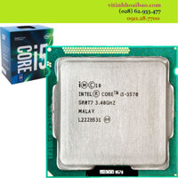 CPU Intel Core i5-3570+fan 3.4Ghz (sk1155)