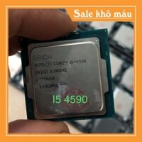 CPU Intel Core i5 4570 (3.60GHz, 6M, 4 Cores 4 Threads) chưa gồm Fan