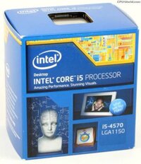 CPU – Intel Core i5-4570 Processor (3.2GHz, 6MB L3 cache, Socket LGA 1150, 5 GT/s DMI)