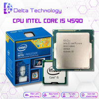 CPU Intel Core i5-4590 - Tốc độ Upto 3.7Ghz, 4 nhân 4 luồng, 6MB Cache, 65W - Socket LGA 1150, Tặng keo tản nhiệt