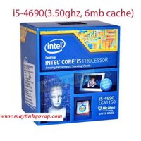CPU INTEL CORE I5-4690(up to 3.50Ghz, 6mb cache)