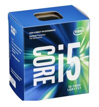 CPU Intel Core i5-7400 3.0 GHz / 6MB / HD 600 Series Graphics / Socket 1151