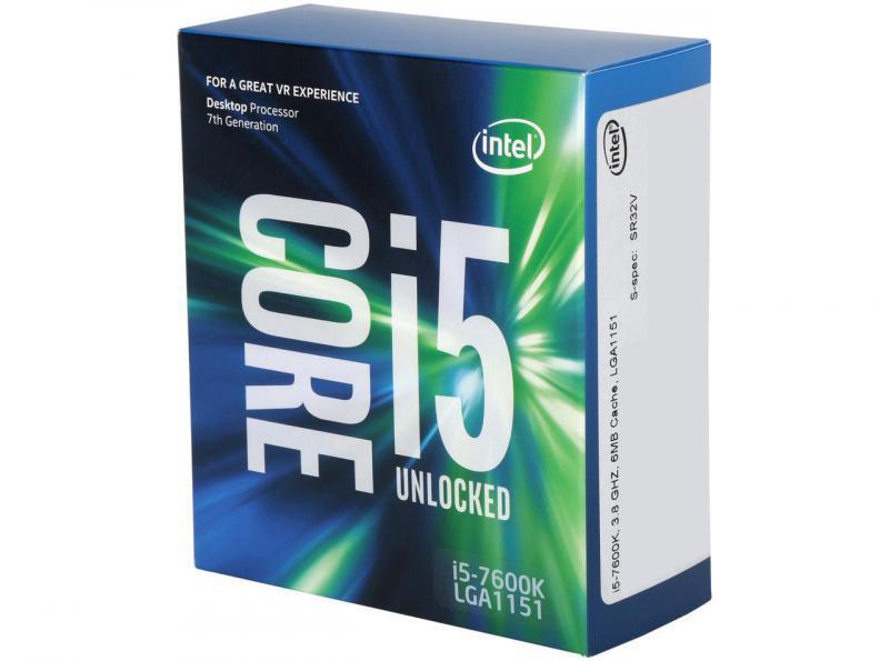 CPU Intel Core i5-7600K 3.8 GHz 6MB HD 600 Series Graphics Socket 1151