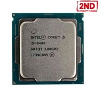CPU Intel Core i5-8400 (2.8 GHz turbo 4.0GHz, 9M, 6 Cores 6 Threads) 2ND - cái
