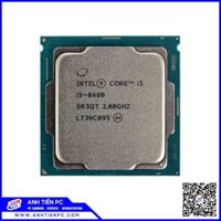 CPU Intel Core i5 8400 (2.8GHz Turbo Up To 4.0GHz, 6 Nhân 6 Luồng, LGA 1151) | Cũ