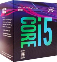 CPU Intel Core i5 8400 2.8Ghz Turbo Up to 4Ghz / 9MB / 6 Cores 6 Threads / Socket 1151 v2 (Coffee Lake )