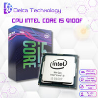 CPU Intel Core i5-9400F - Tốc độ Upto 4.1Ghz, 6 nhân 6 luồng, 9MB Cache, 65W - Socket LGA 1151, Tặng keo tản nhiệt