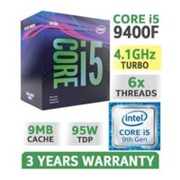 CPU INTEL CORE I5 9400F