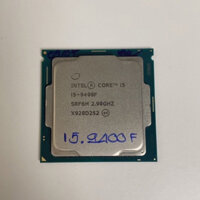 CPU Intel Core I5 9400f (2.9GHz, 6 nhân, 6 luồng ) Tray Không Fan Socket LGA1151v2