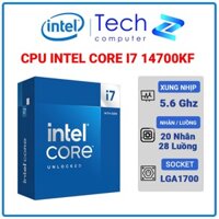 CPU Intel Core I7 14700KF New Box Bảo Hành 3 Năm