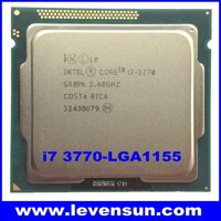 CPU Intel Core i7 3770 3.40GHz(up to 3.9GHz 4 lõi8 luồng) Bus 1333/1600MHz Cache 8MB Tặng keo tản nhiệt  Bảo hành 06 tháng