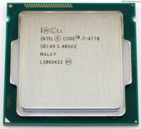 CPU – Intel Core i7-4770 Processor (3.4 Ghz, 8MB L3 Cache, socket 1150, 5 GT/s DMI)