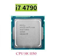 CPU Intel Core I7-4790 Tray (3.6GHz Up To 34.0GHz, 4 Nhân, 8 Luồng, 8MB, 84W)