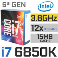 CPU INTEL CORE i7 6850K 3.6Ghz 15MB