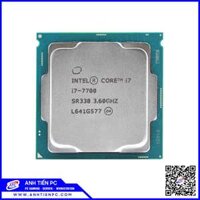 CPU Intel Core i7 7700 (3.6GHz Turbo Up To 4.2GHz, 4 Nhân 8 Luồng, 8MB Cache, Socket LGA1151) | Cũ