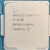 CPU Intel Core i7 8700 (4.60GHz, 12M, 6 Cores 12 Threads)