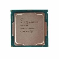 CPU Intel Core i7 8700 (4.60GHz, 12M, 6 Cores 12 Threads) TRAY chưa gồm Fan