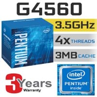 CPU Intel Dual Core G4560/ 3.5 GHz/ Socket 1151