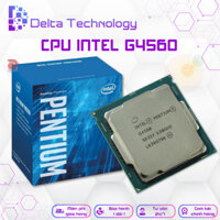 CPU Intel G4560 - Tốc độ 3.5Ghz, 2 nhân 4 luồng, 3MB Cache, 54W - Socket LGA 1151, Tặng keo tản nhiệt