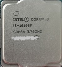 CPU Intel i3 10105F thế hệ 10 skLGA1200 – ( 4.4ghz, 6M, 4 Cores 8 Threads )