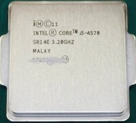CPU Intel I5 4570  thế hệ 4  sk 1150 ( 3.6ghz, 6M, 4 Cores 4 Threads )