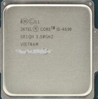 CPU Intel I5 4690  thế hệ 4  sk 1150 ( 3.9ghz, 6M, 4 Cores 4 Threads )