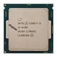 CPU intel I5 - 6400 Tray không box+tản