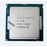 CPU Intel I5 - 6500 Tray không box+tản