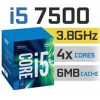 CPU intel i5 7500 3.4 GHz cũ - Core i5 7500 sk 1151 21