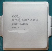 CPU Intel I7 4790  thế hệ 4  sk 1150 ( 4.0ghz, 8M, 4 Cores 8 Threads )