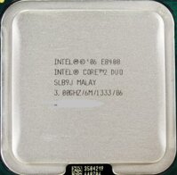 CPU Intel Pentium E8400/E8500 sk775( 3.0GHZ/6M CACHE)